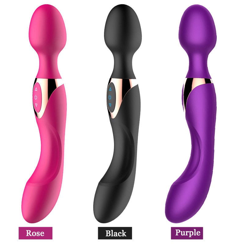 New AV Magic Wand G Spot Massager. USB Charge Big Stick Vibrators for Women Female Sexy Clit Vibrator Adult Sex Toys for Woman