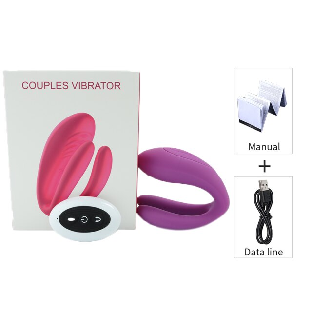 New Couple Vibrator Sex Toys 3 Motor Couple Vibrators 25M Remote Control Dildo Anal Vibrator Stimulator for Couples and Women
