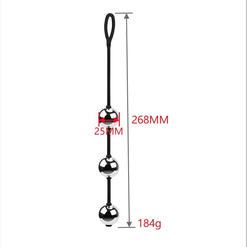 New Erotic Weighted Vaginal Balls Chinese Geisha Kegel Exerciser Metal Ben Wa Balls Anal Beads Adult Sex Toys for Woman Sex Shop