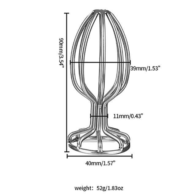 New Style Metal Anal Plug Hollow Out Butt Plug Dildo for Women Couple Masturbator Intimate Goods Anal Toys Sex Toys for Adults18