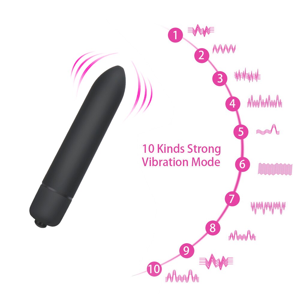 OLO S/M/L Butt Plug Bullet Vibrator Prostate Massager Multispeed Anal Plug Couple Anus Dilator Sex Toys for Men Women