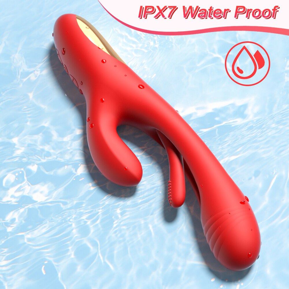 กระต่าย Patting Vibrator Clitoris ผู้หญิง Stimulator Massager ที่มีประสิทธิภาพ G Spot Vibrating เซ็กซ์ทอยหญิง Masturbator ผู้ใหญ่สินค้า