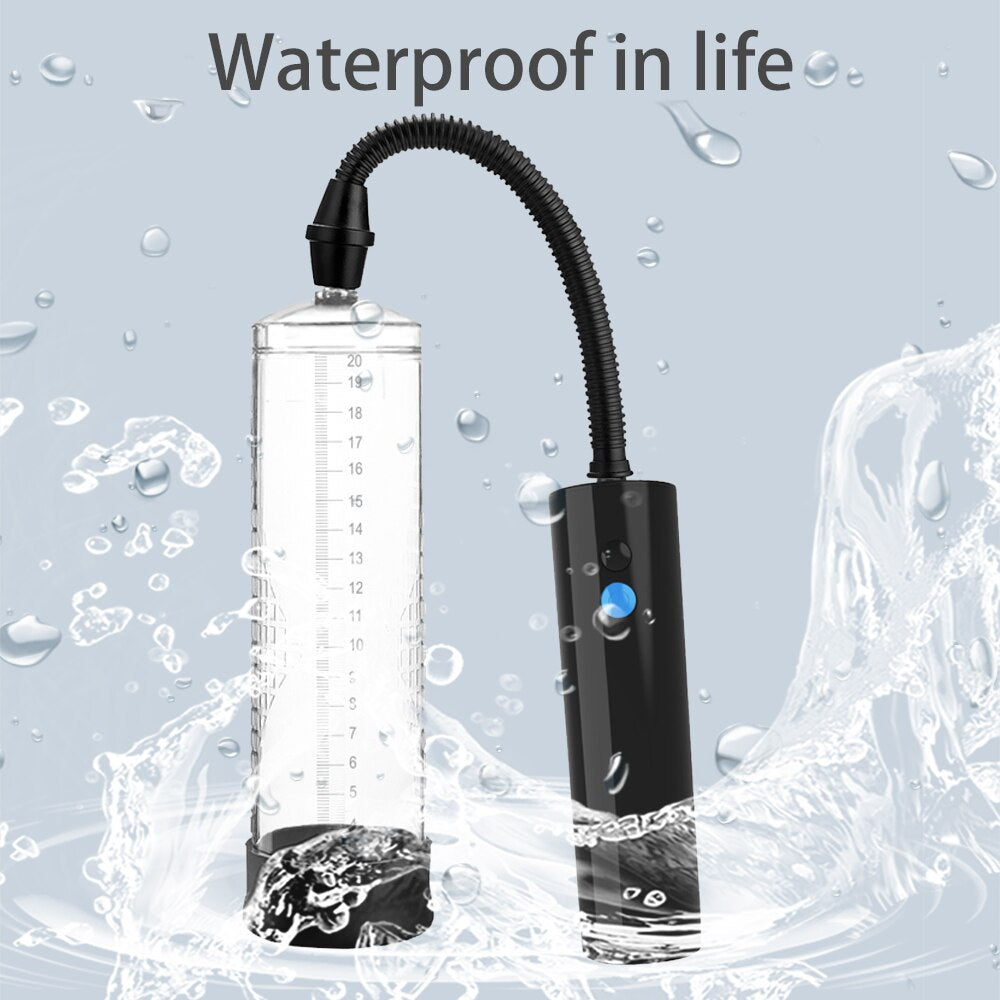 Penis Pump Vacuum Pump Sex Toy for Men Gays Penis Pump Enlarger Male Masturbator Bigger Growth Enlargement Device Sex Products
