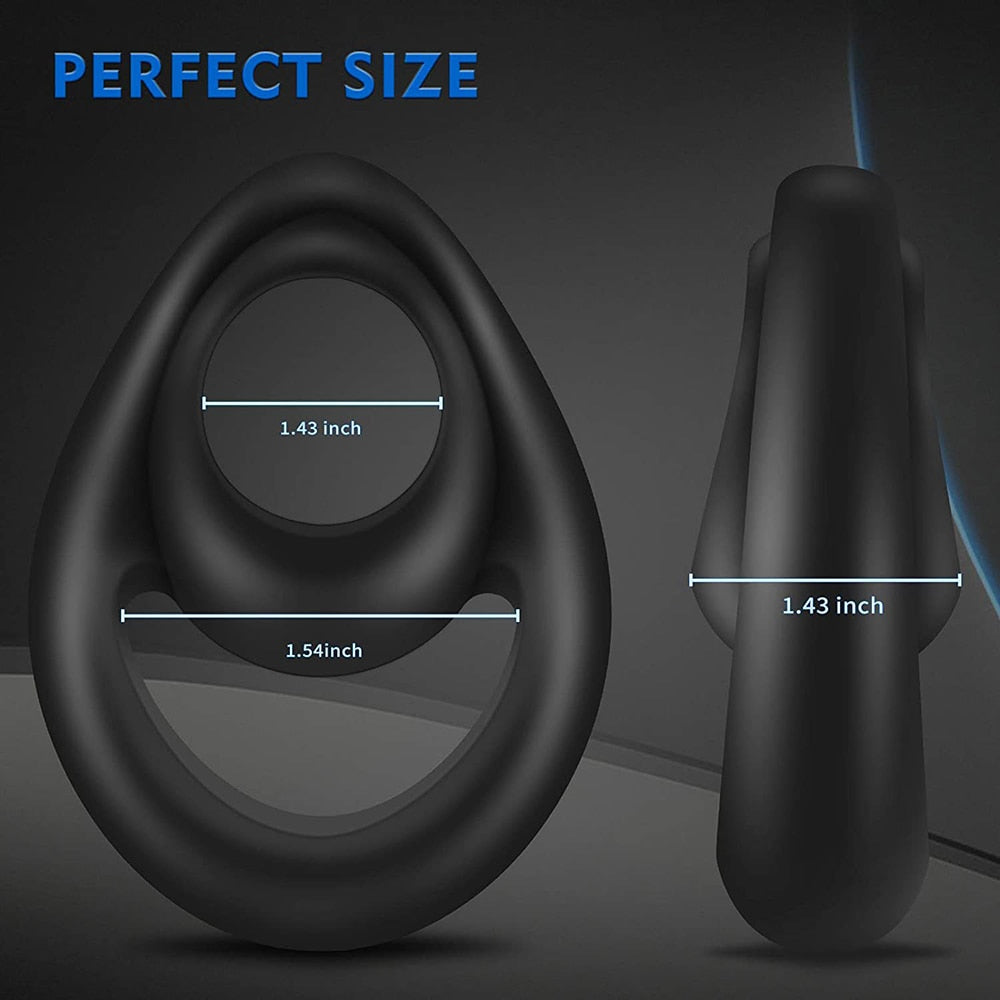 Penis Sleeve Ring Male Delayed Ejaculation Cock Ring Penis Enlargement Penis Attachment Male Cock Chastity Cage Sex Toys for Men