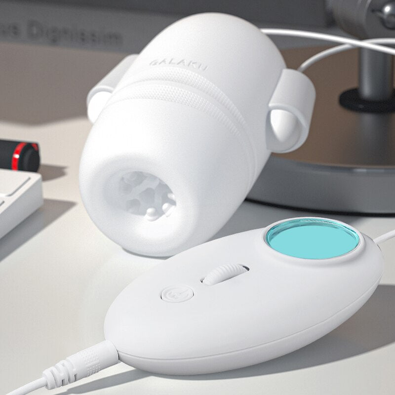 ญี่ปุ่น Penis Trainer Vibrator เพศของเล่นซิลิโคน Penis Trainer Glans Delay Ejaculation ชาย Masturbator อวัยวะเพศชาย Vibrator