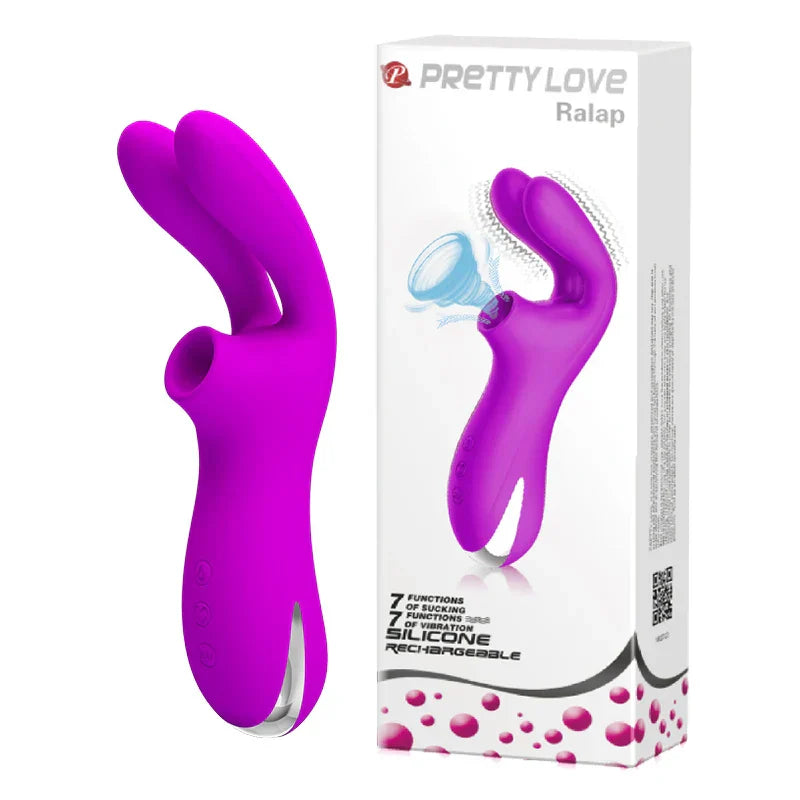 Pretty love Sucking Vibrator Nipple Clit Sucker Clitoris Stimulator G-Spot 7 Speeds Sucker Vibrator for Women Sex Toys for Adult