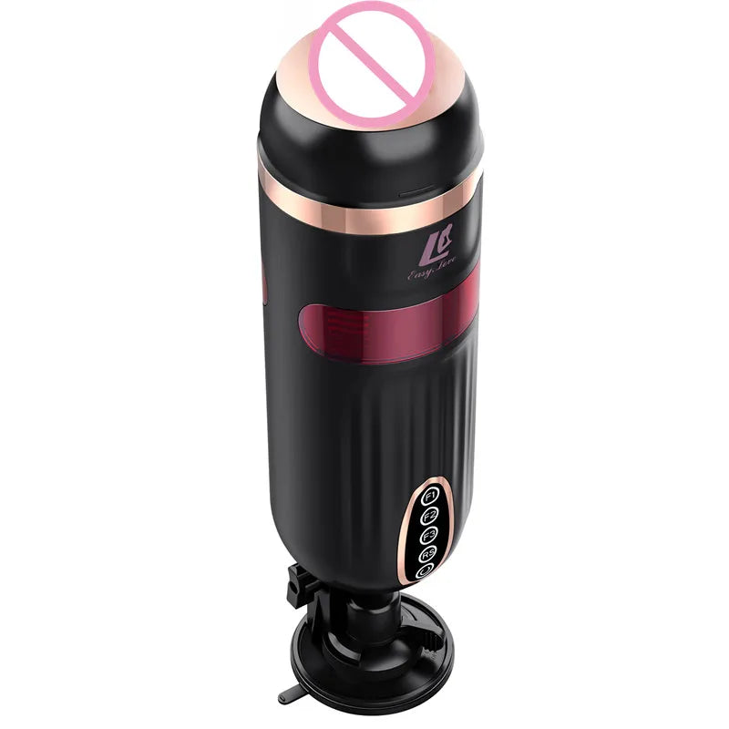 Propinkup 4D Squirm Thrusting Male Masturbation Cup Telescopic Heating Intelligent Adult Products Sex Toys for Men