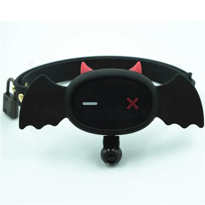 QIUI Little Devil APP Control Electric Shock Collar Restraint Slave BDSM Collar Fetish Adult Games Sex Toys For Couples Gay 18+