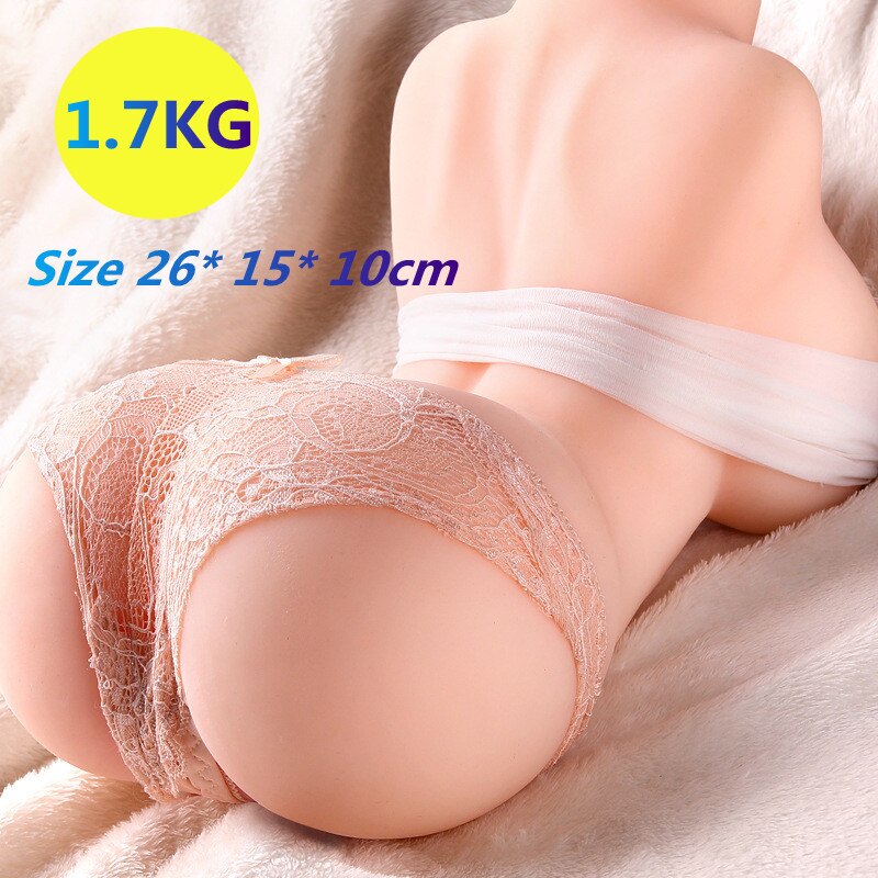 Real Soft ปลอมลำตัว Anus หีชาย Masturbator ผลิตภัณฑ์เพศของเล่นสำหรับผู้ชาย18ชาย Masterbater ประดิษฐ์ช่องคลอด Anal sexDoll