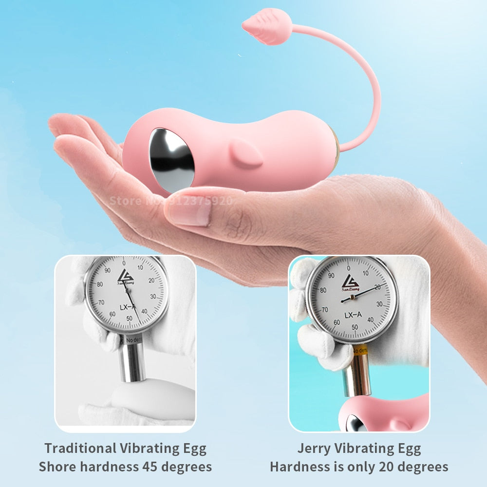 Remote Control Kegel Electric Shock Vaginal Balls for Women Clit Stimulation Vibrator Sex Toy Female Masturbation Vibrating Egg