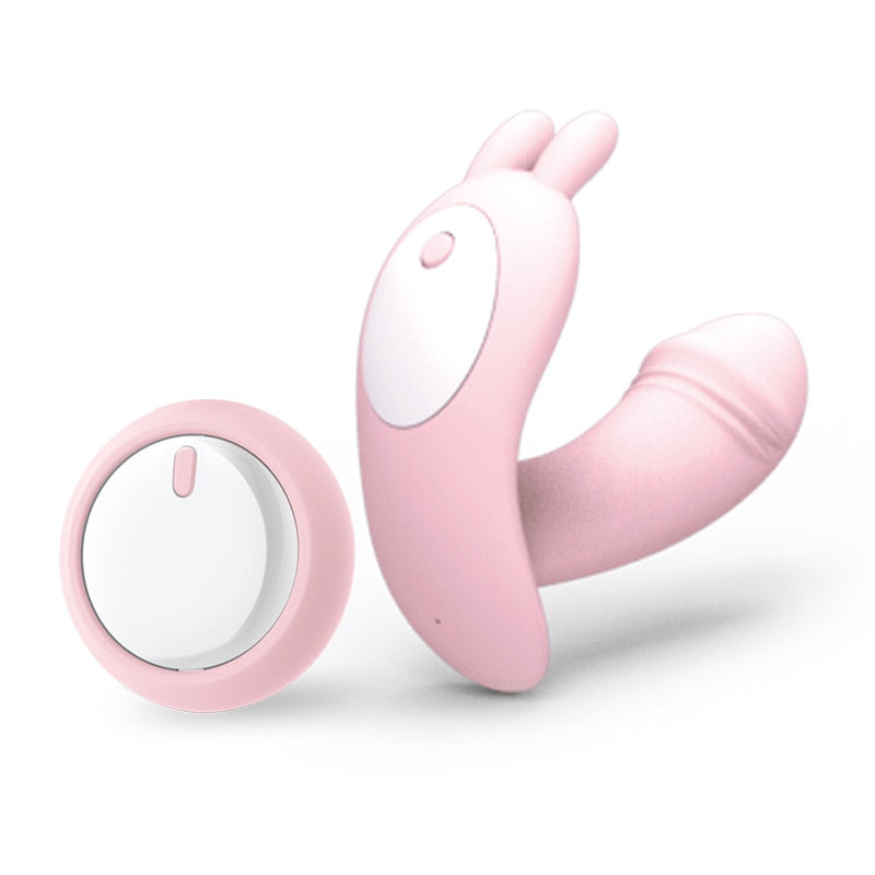 Remote Control Wearable Vibrator Dildo Vibrators for Women G-spot Clitoris Invisible Butterfly Panties Vibrating Egg Sex Toys