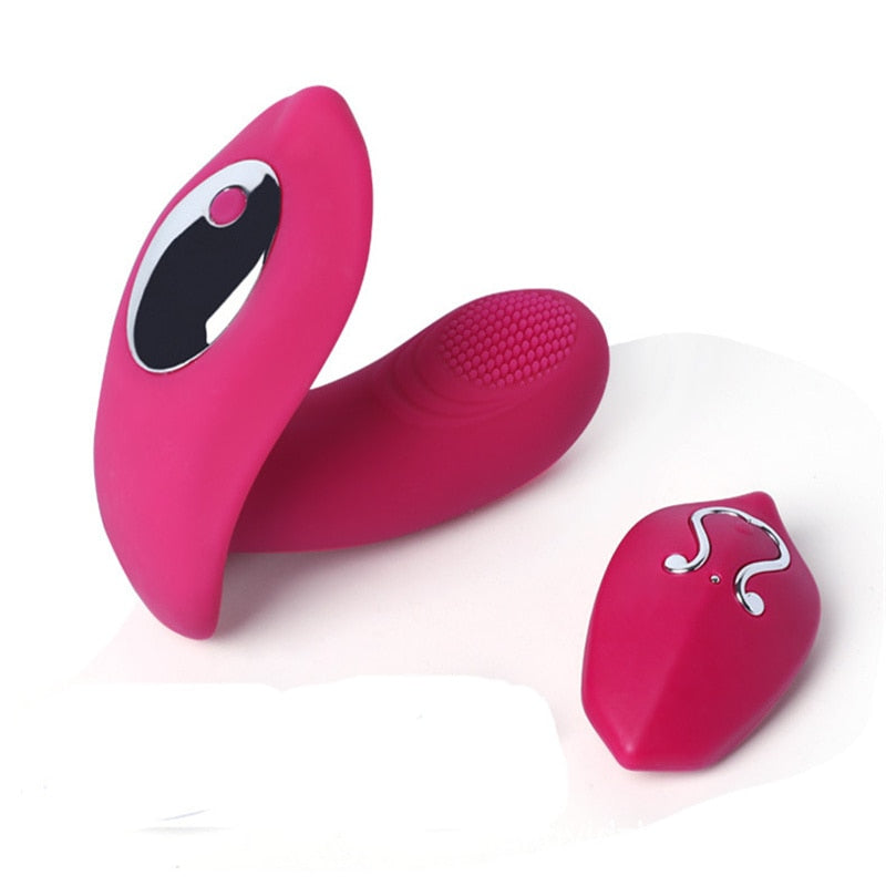 Remote Control Wearable Vibrator Dildo Vibrators for Women G-spot Clitoris Invisible Butterfly Panties Vibrating Egg Sex Toys