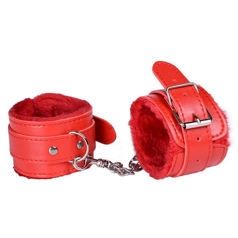 Restraint Handcuffs Neck Sex Collar Leash Bedroom Flirting BDSM Slave Sex Toys for Women Couples Games No Anal Plug Sexy Toys