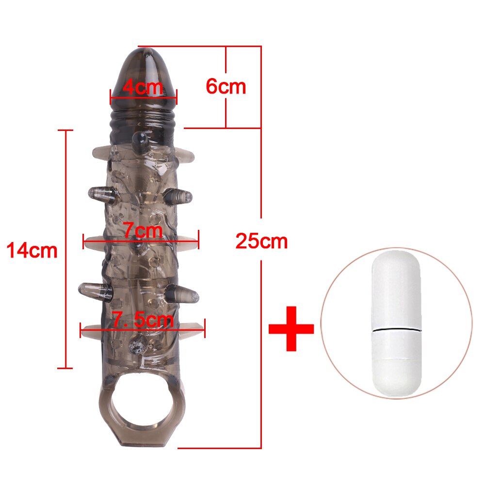 ขนาดใหญ่เครื่องขยายอวัยวะเพศชายเสื้อ Reusable ถุงยางอนามัย Delayed Ejaculation Cock แหวน Dick Enlargemen เซ็กซ์ทอยสำหรับชาย Intimate ดี