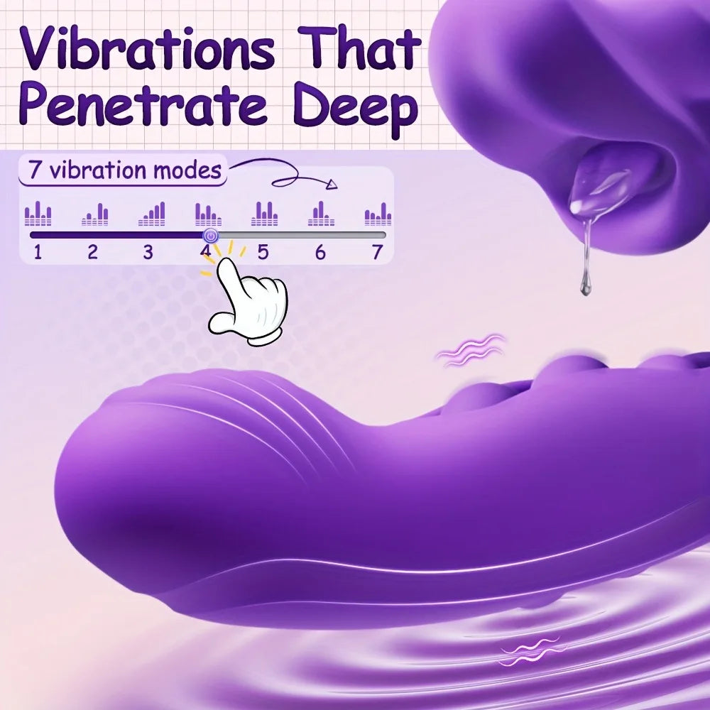 3 in 1 Realistic Lips Clitoris Vibrator for Woman G Spot Sex Toy with 10 Flapping Vibrating and Licking Tongue Modes Masturbator