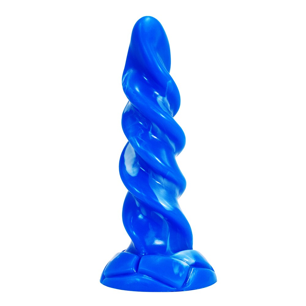 SXXY Anal Plug Twist Fun Sex Toys Textured Dildo G Spot Masturbate Anus Massage Penis Rippled Shaft Female Maturbate Sexy Shop