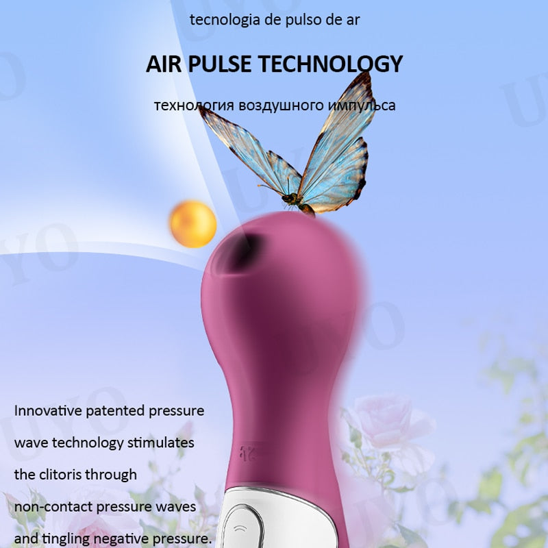Satisfyer Lucky Libra Clitoris Stimulator ชาร์จ Vibrators สำหรับผู้หญิง Clitoris Sucker ซิลิโคนจับแหวน Nipple Sucker ของเล่น