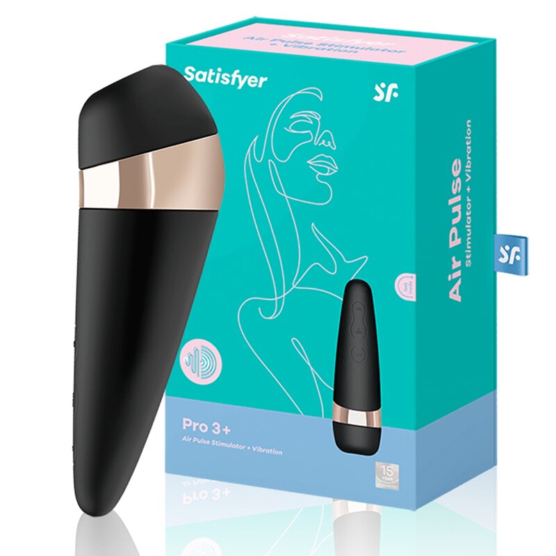 Satisfyer Pro 3 + ดูด Vibrators Clitoris Stimulator Nipple Sucker ของเล่นสำหรับผู้ใหญ่เพศ Clitoris Sucker Vibrator หญิง