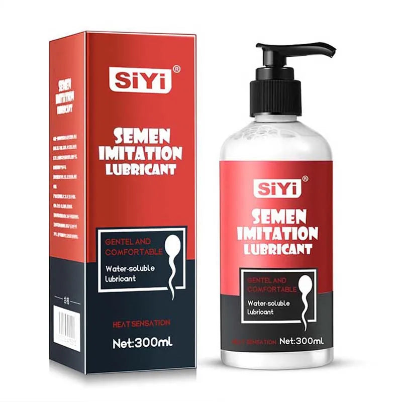 Anal Lubricant for Sex Semen Lube Vagina Water Based Fake Sperm Lubrication Gay Adult Masturbation Intimate Toys Gel Sexy Shop