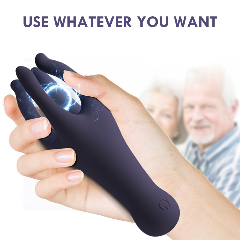 Sex Glans เทรนเนอร์นวดอวัยวะเพศชายชาย Masturbator 10 Speed Vibrating Glans Vibrator เซ็กซ์ทอยสำหรับผู้ชายยาวนาน Delay Endurance Exer