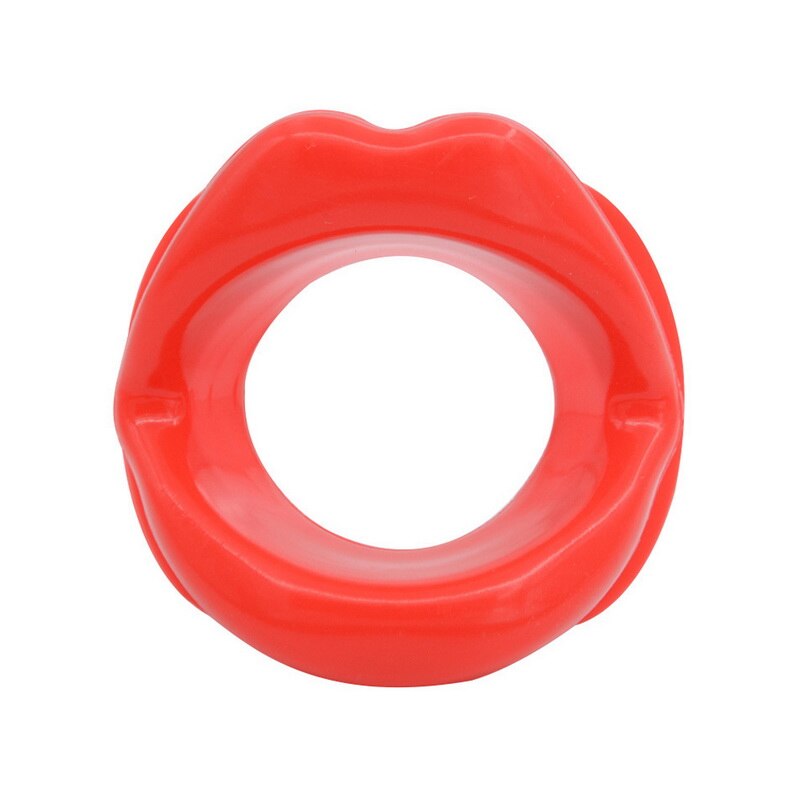Sex Slave Silicone Lips O Ring Open Mouth Gag Oral Mouth Gag Ball Fetish Bdsm Bondage Restraints Erotic Toys Sex Toy for Couples
