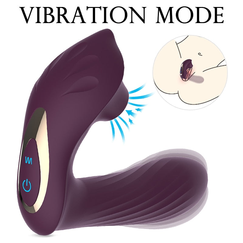 Sex Toys 2 IN 1 Sucking Vibrator for Women 9 Frequency Vibration Waterproof Masturbator Clitoris Stimulator G Spot Vibrator