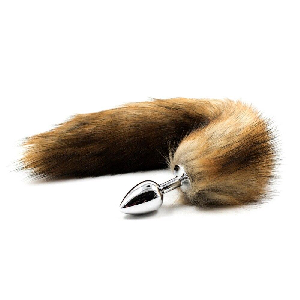 Sex Toys Faux Fox Tail Anal Butt Anal Tail For Adult Women Sex Products