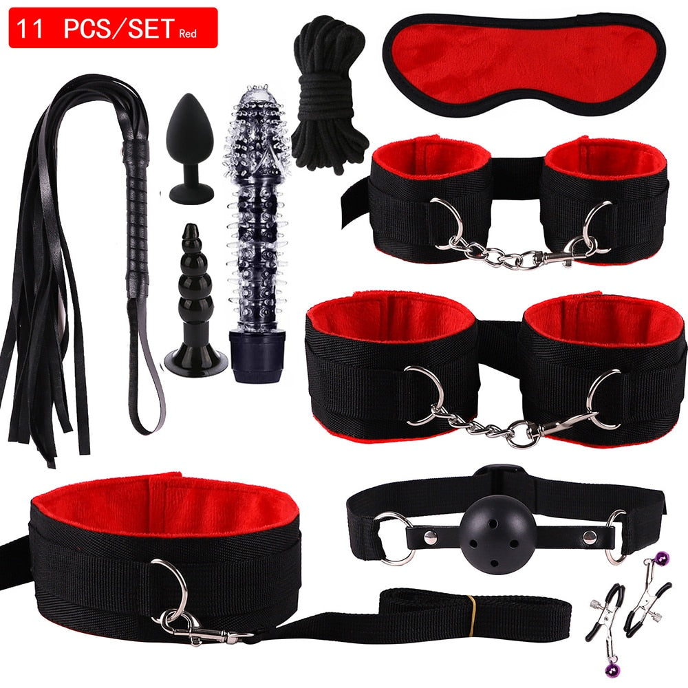 Sex Toys for Women Couples Handcuffs for Session Toys for Adults 18 Bdsm Sex Toys Kits Sexyshop Erotic Accessories Anal Plug