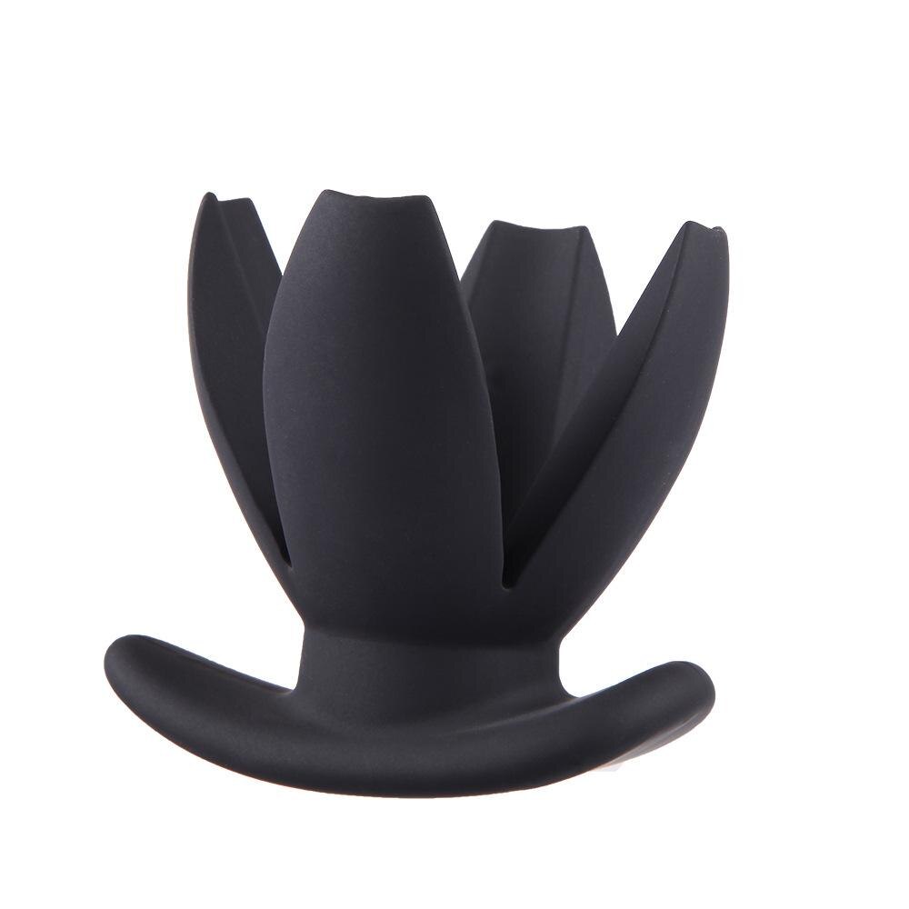 Silicone Anal Dilator Opening Butt Expander Speculum Anal Plug Adult  Sex Toy