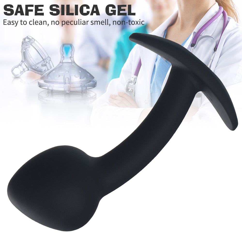 Soft Anal Plug High Quality Silicone Butt Plug Adult Product Anal Beads Female Masturbator Prostate Massager Sex Toys for Couple