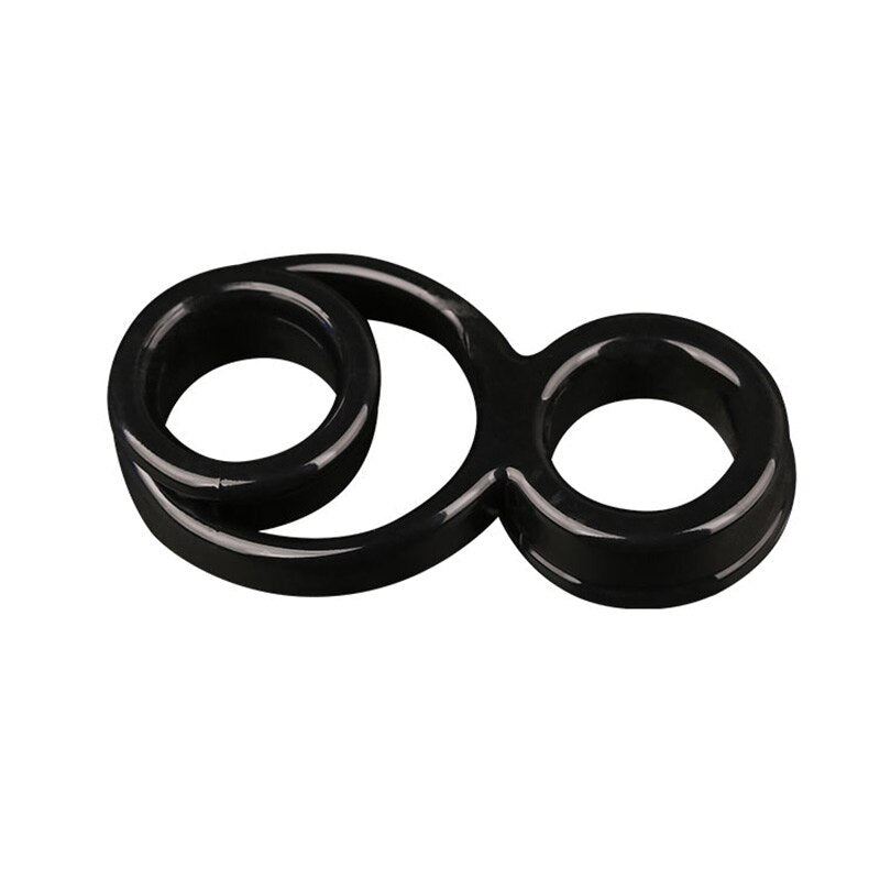 Soft Male Dildo Scrotal Bound Penis Rings Scrotum Binding Chastity Device Lock Sperm Cock Ring Sex Toy for Men Delay Ejaculation