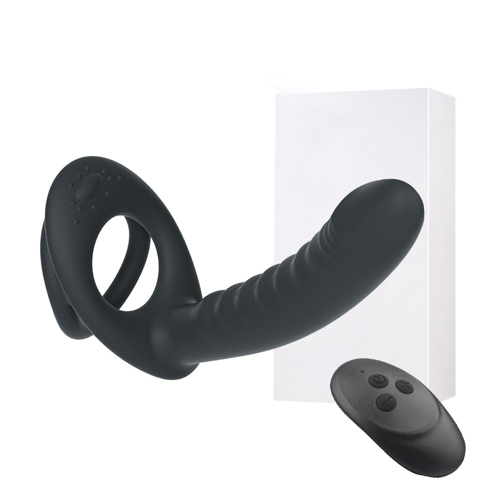 สอดใส่คู่อวัยวะเพศชาย Strapon Dildo เพศของเล่นสำหรับผู้หญิงสายรัด Penis Anal ลูกปัด Plug ผู้ใหญ่ G Spot ของเล่นสำหรับผู้ใหญ่18