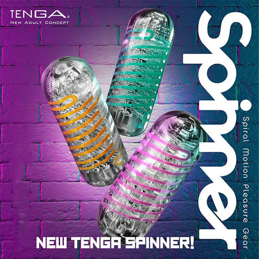 ญี่ปุ่นTENGA SPINNERชายMasturbatorคัพเพศของเล่นสำหรับผู้ชายช่องคลอด3DจริงPussyชายอวัยวะเพศชายG-Spot Massagerเครื่องบินถ้วย