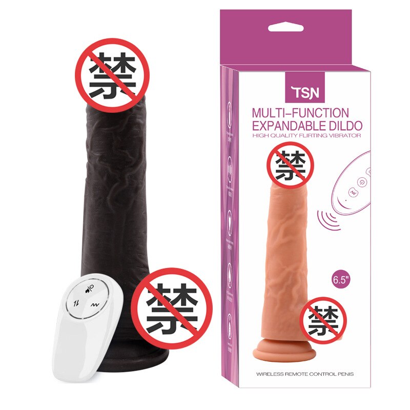 Telescopic ความร้อน Dildo Vibrator G-Spot นวดขนาดใหญ่สมจริง Penis เร้าอารมณ์ Anal เซ็กซ์ทอยสำหรับผู้หญิงผลิตภัณฑ์สำหรับผู้ใหญ่