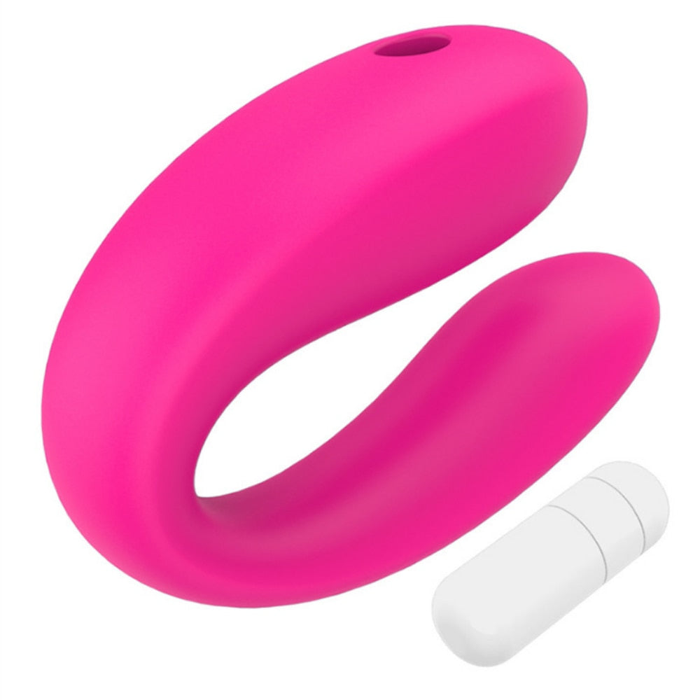 U-shaped Vibrating Egg Portable Wear Erotic Couple Clitoral Stimulation G-spot Vibration Massager Adult Erotic Sex Toys for 18