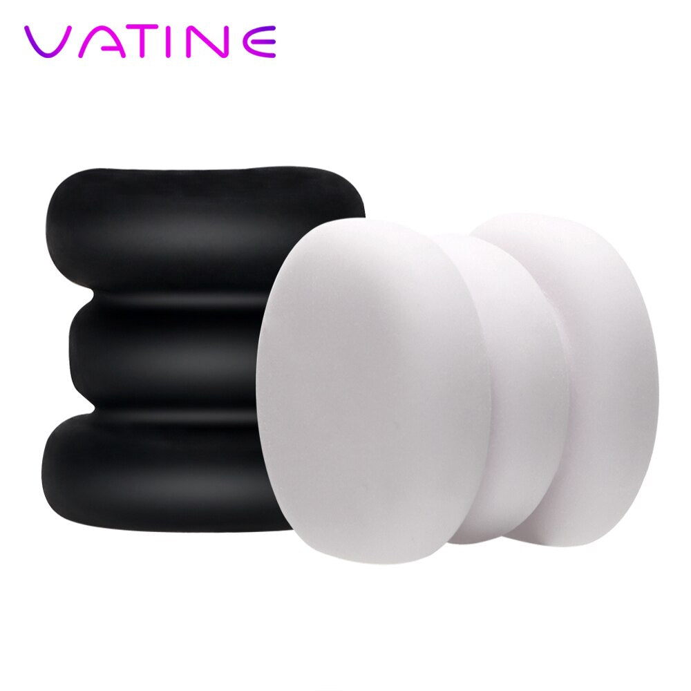 VATINE Artificial Vagina Glans Trainer Delay Ejaculation Sex Toys for Men TPE Male Masturbator Cup Adult Products