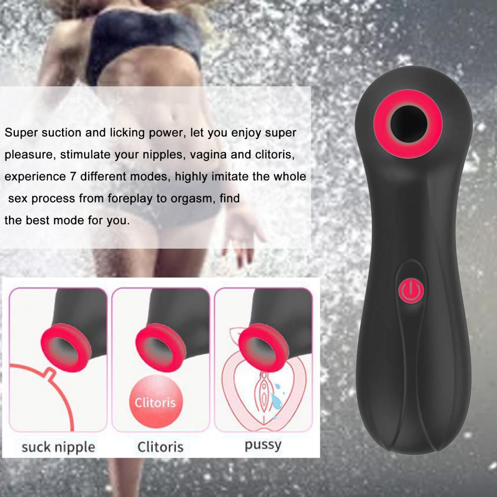 Vibrator Clit Sucker Vagina Sucking Easy To Clean Waterproof Silicone Clit Stimulator Etotic Masturbation Sucker for Vagina