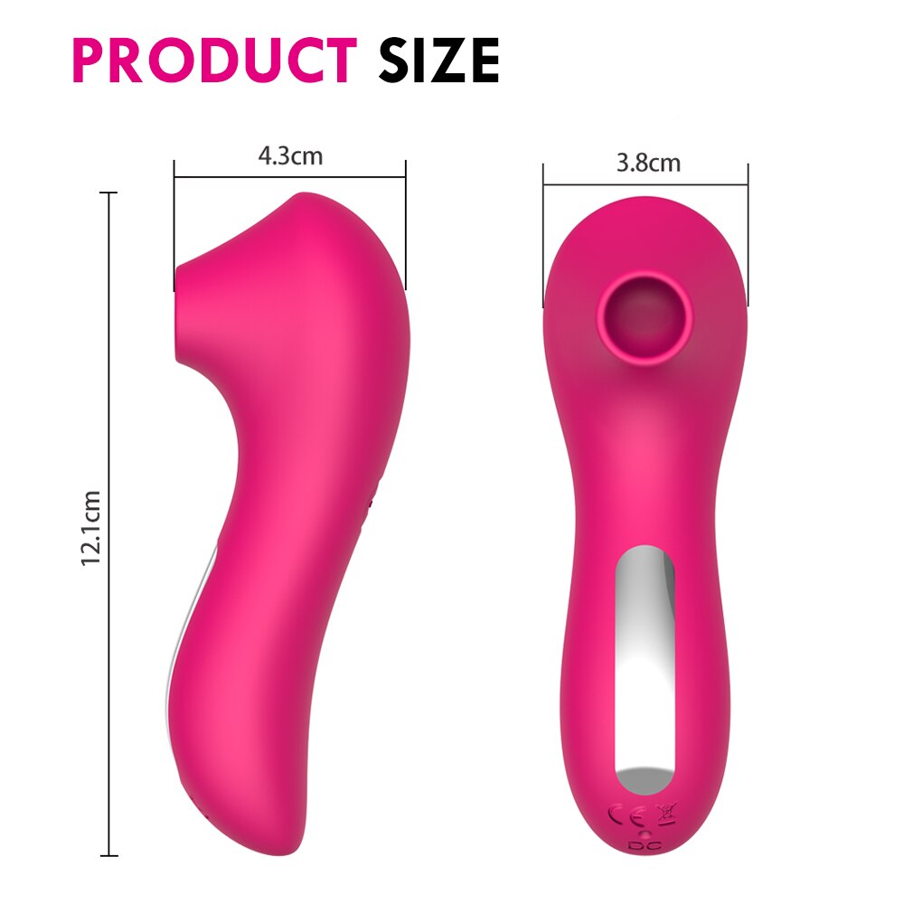 ช่องคลอดดูด Vibrator เพศของเล่นสำหรับหญิงช่องปากลิ้นดูดเป่า Clitoris Masturbator ของเล่นเพศเร้าอารมณ์สำหรับผู้ใหญ่