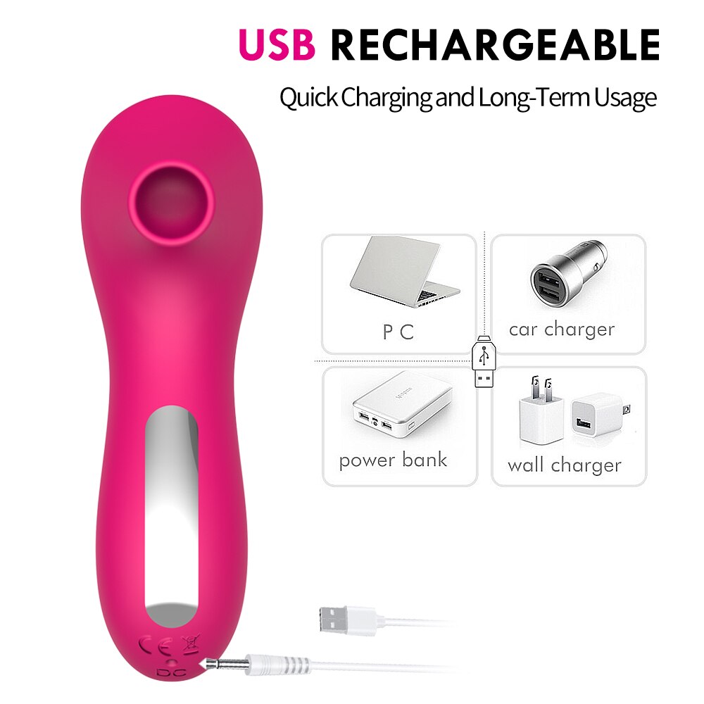 ช่องคลอดดูด Vibrator เพศของเล่นสำหรับหญิงช่องปากลิ้นดูดเป่า Clitoris Masturbator ของเล่นเพศเร้าอารมณ์สำหรับผู้ใหญ่