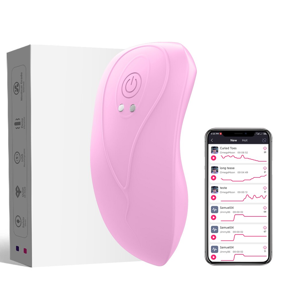 ผีเสื้อสวมใส่ Vibrator ไร้สายรีโมทแอปกางเกง Dildo Vibrator สำหรับผู้หญิง Clitoral Stimulator นวดเร้าอารมณ์เซ็กซ์ทอย