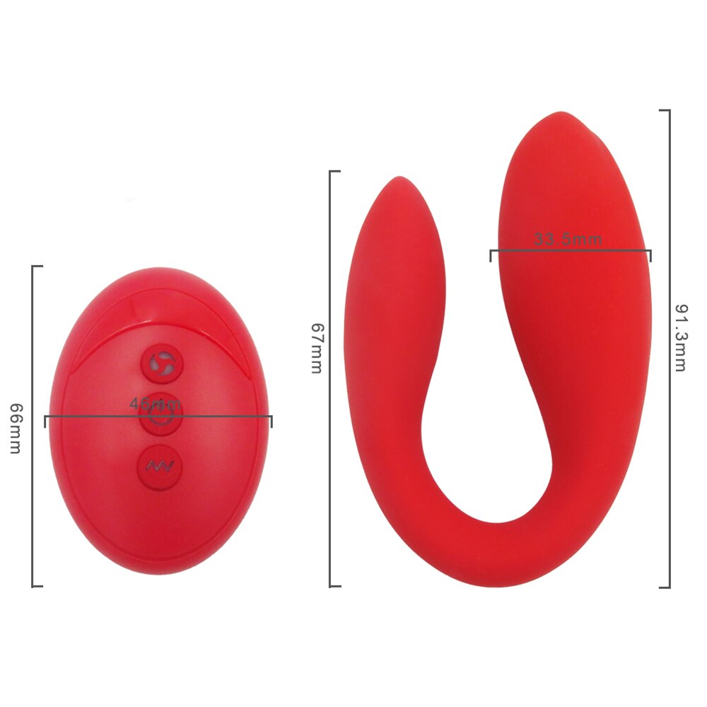คู่ Vibrator รีโมทคอนโทรลไร้สายเครื่องสั่นสะเทือนคู่ Wearable Dildo ช่องคลอด Clitoris กระตุ้นเซ็กซ์ทอยสำหรับผู้หญิง Masturbator