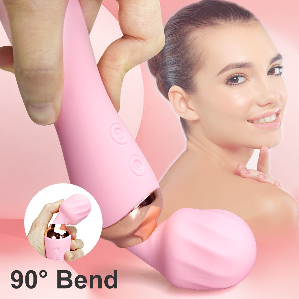 เครื่องสั่นสำหรับผู้หญิง Wand Av Stick Dildo Vibrator เซ็กซ์ทอยสำหรับผู้หญิงผู้ใหญ่ของเล่น Clitoris Stimulator G Spot Massager เซ็กซี่สินค้า