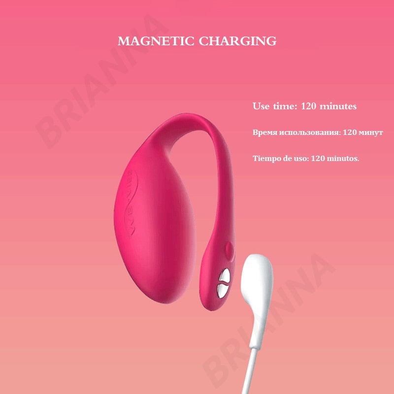 We-Vibe Jive Bullet App ควบคุม Vibrator สำหรับคู่ซิลิโคนสวมใส่ของเล่น APP 18 Vibrators หญิง G Spot กระตุ้น