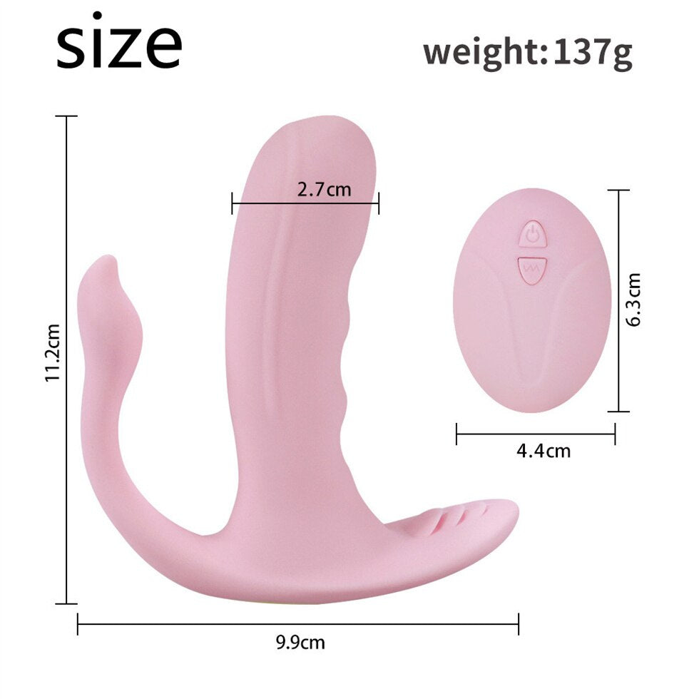 Wearable Panties Dildo Vibrator Remote Control Jumpping Egg Female Masturbator G Spot Clitoris Stimulator USB Sex Toys for Women