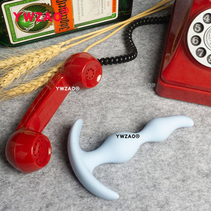 YWZAO Ass Women Sex Toys Men Intimate Silicone Erotic Bdsm Goods Big Butt Prostate Massager for Adults 18 Anal Plug G05