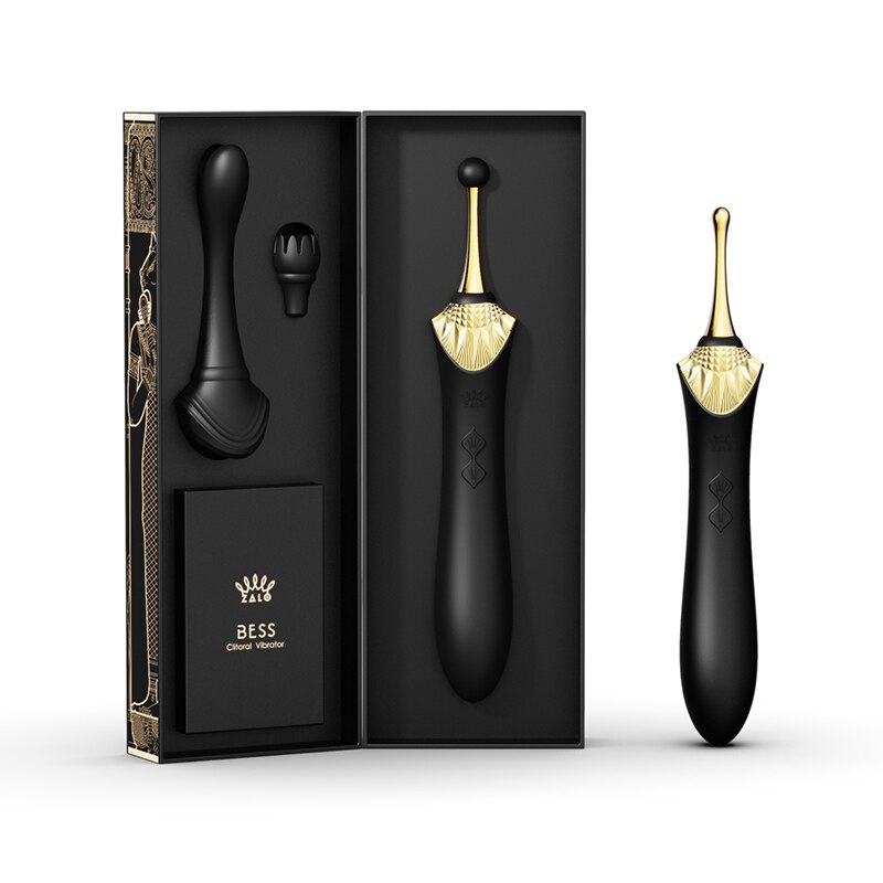 ZALO BESS 2.0G-Spot Vibrator ซิลิโคนกระตุ้น Clitoral Usb คู่มอเตอร์ Retro Massager ผู้ใหญ่เซ็กซ์ทอยสำหรับสตรี