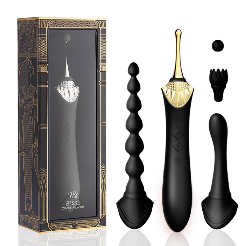 ZALO BESS 2.0G-Spot Vibrator ซิลิโคนกระตุ้น Clitoral Usb คู่มอเตอร์ Retro Massager ผู้ใหญ่เซ็กซ์ทอยสำหรับสตรี