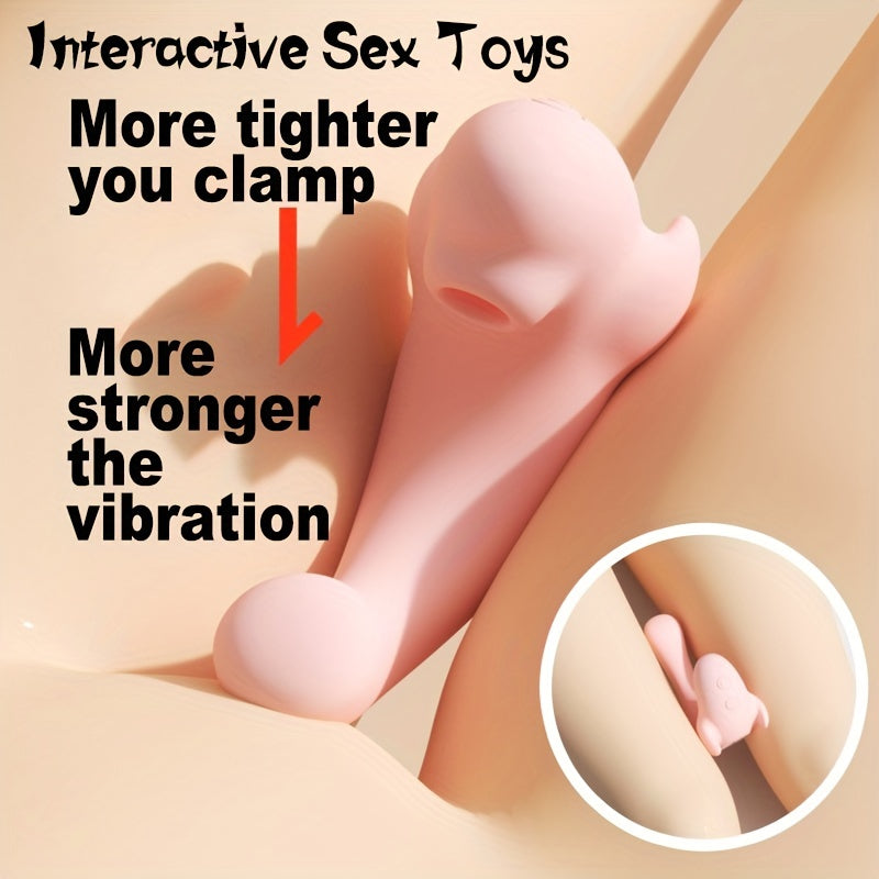 New Sexy Sex Toy G Spot Vibrator. Clitoral Sucking Sex Toys for Women Suction Adult Toys for Women Couple Play. Vibrating Sex Toy for Double Stimulation One-key burst function.5 Sucking Modes And 5 Vibration Modes